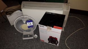 3 assorted Fans & Heaters (Located on 1st Floor)