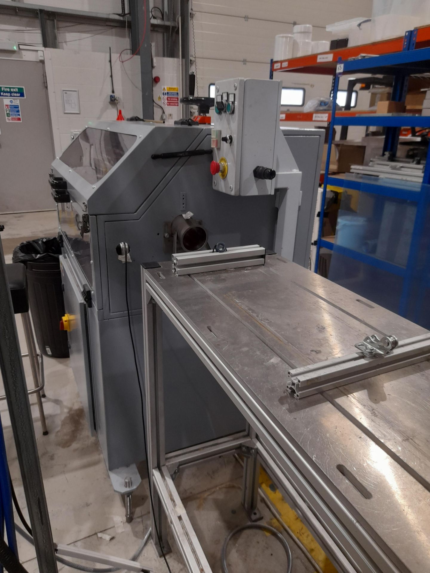 Bespoke Carbon Fibre Coating & Forming Line comprising; Fibre Strand infeed stand With extraction - Image 10 of 23