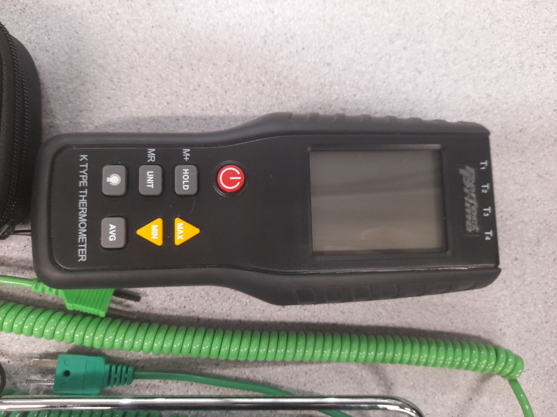 3 - Various thermocouples, with Perfect Prime K type thermometer and Digisense traceable digital - Image 2 of 4