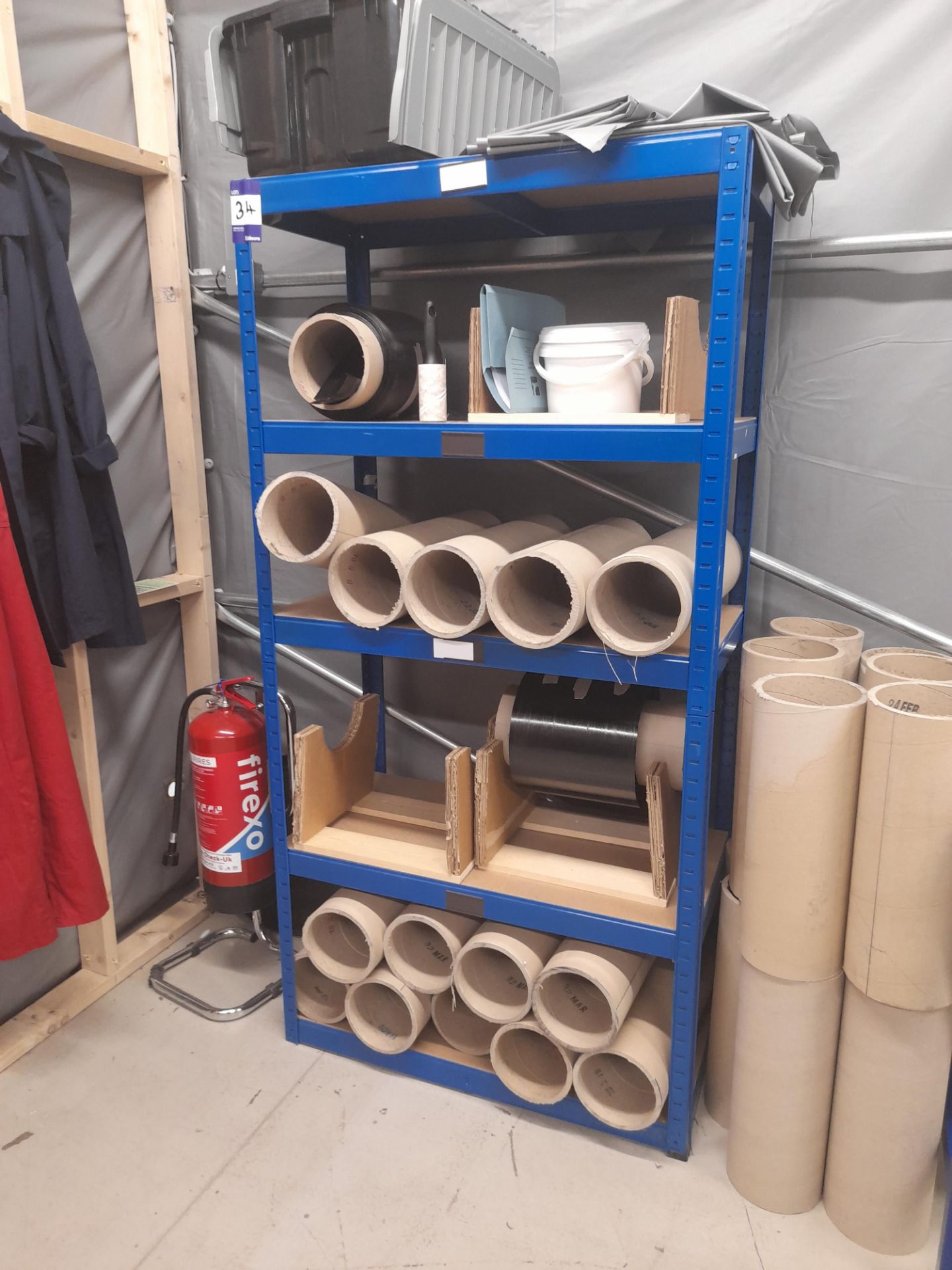 2 - bays of four tier boltless shelving, approx. 900mm x 1800mm x 450mm (Contents not included) - Image 3 of 3