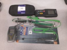 3 - Various thermocouples, with Perfect Prime K type thermometer and Digisense traceable digital