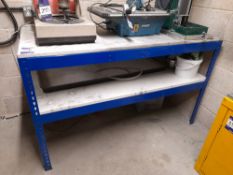 Boltless 2 tier workbench