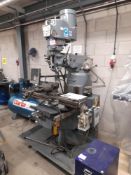 Buffolo Machinery Co. Model V 1/2 vertical milling machine, s/n 960029, with Newall digital read out