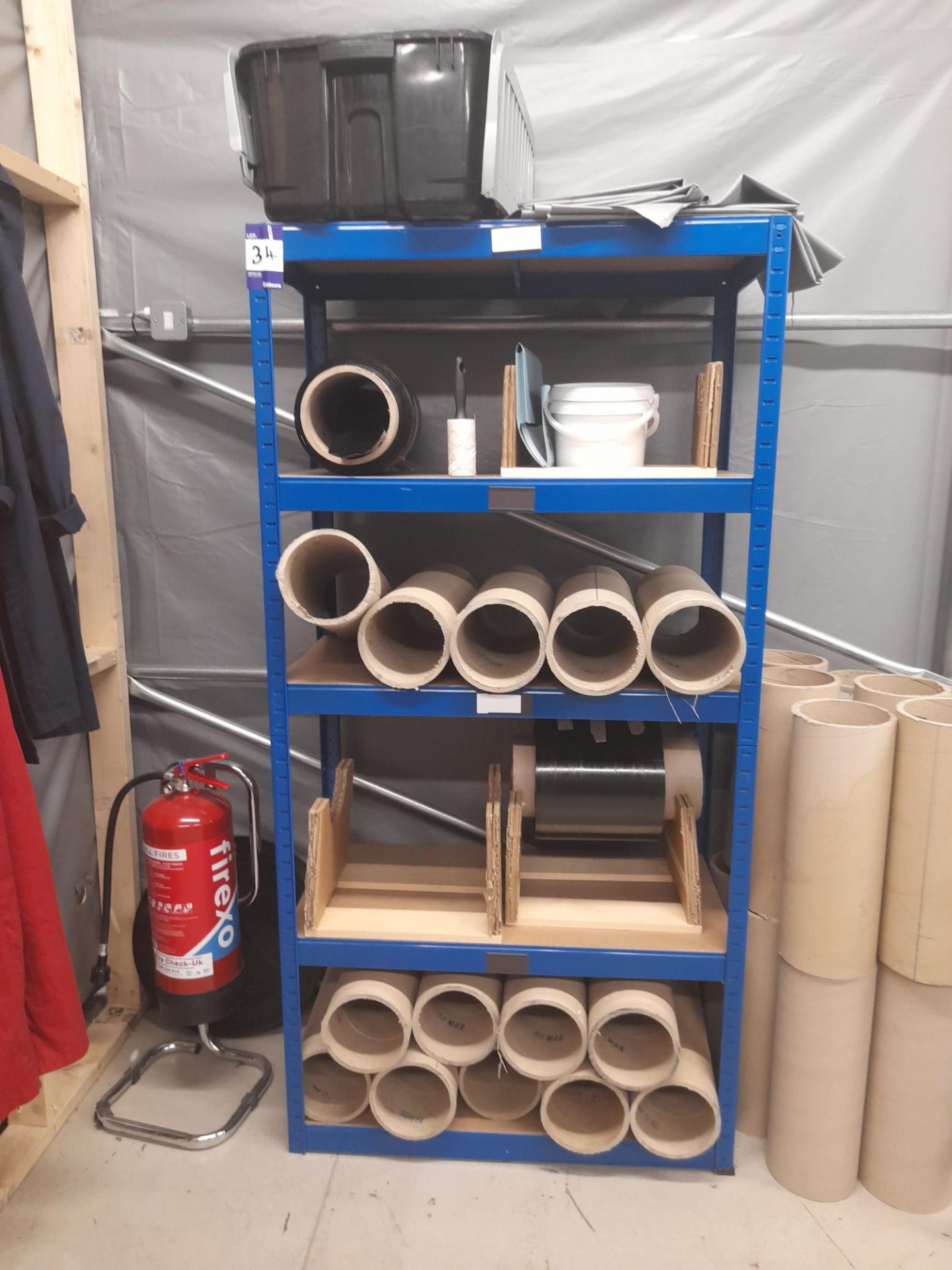 2 - bays of four tier boltless shelving, approx. 900mm x 1800mm x 450mm (Contents not included) - Image 2 of 3