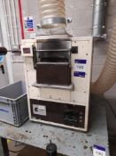 Carbolite Eurotherm Type HTF 1-1400 benchtop furnace, s/n 7 83 794, max temp 1400C (plastic hose