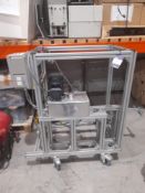 Fabricated mobile motorised feed unit, 3 phase