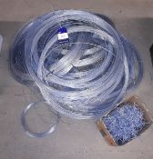 Large quantity of suspended ceiling wire