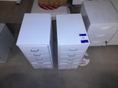 2 x 6 Drawer steel filing cabinets