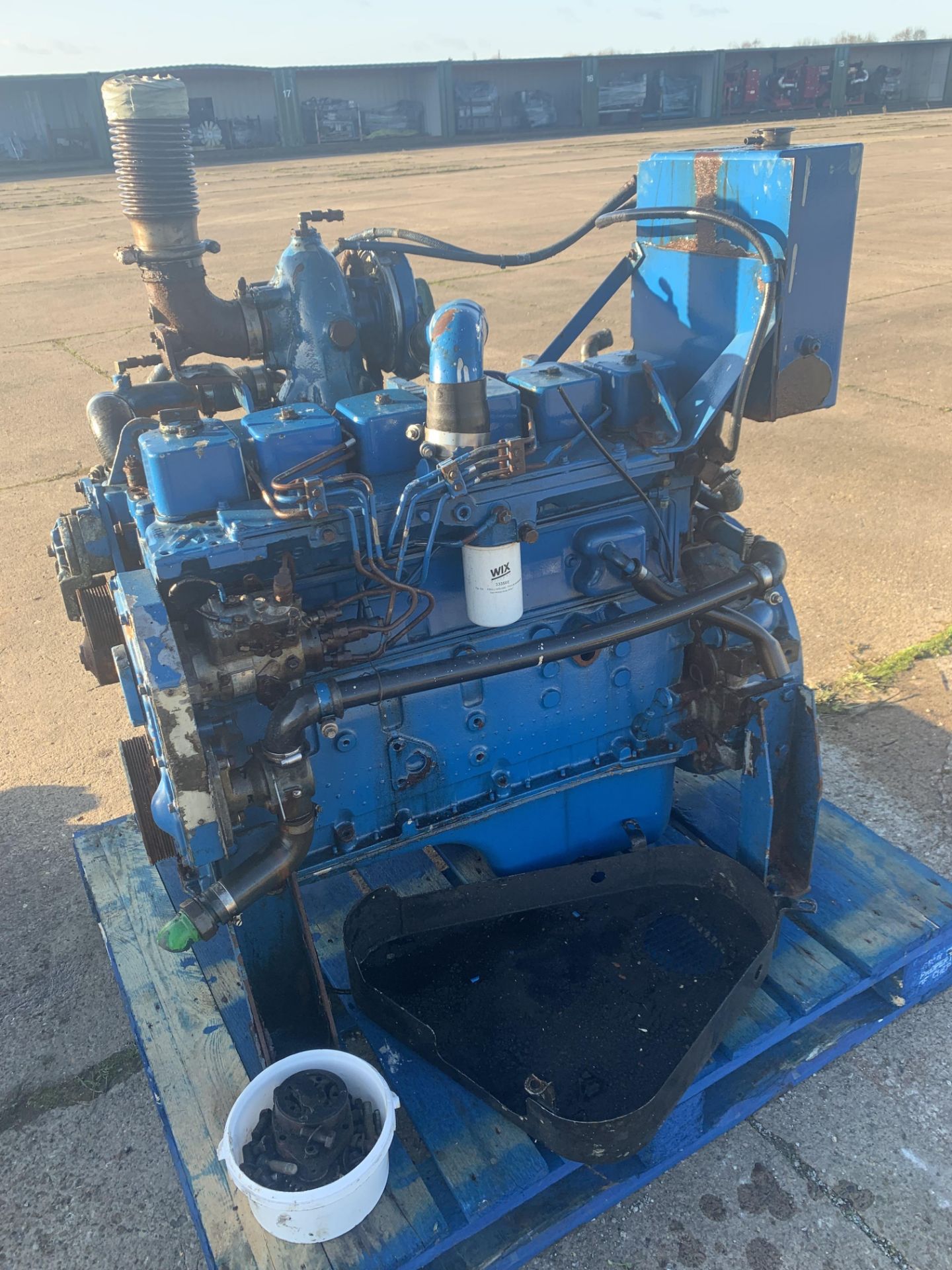 Marine Diesel Engine:Cummins 6BT seized - Image 2 of 5