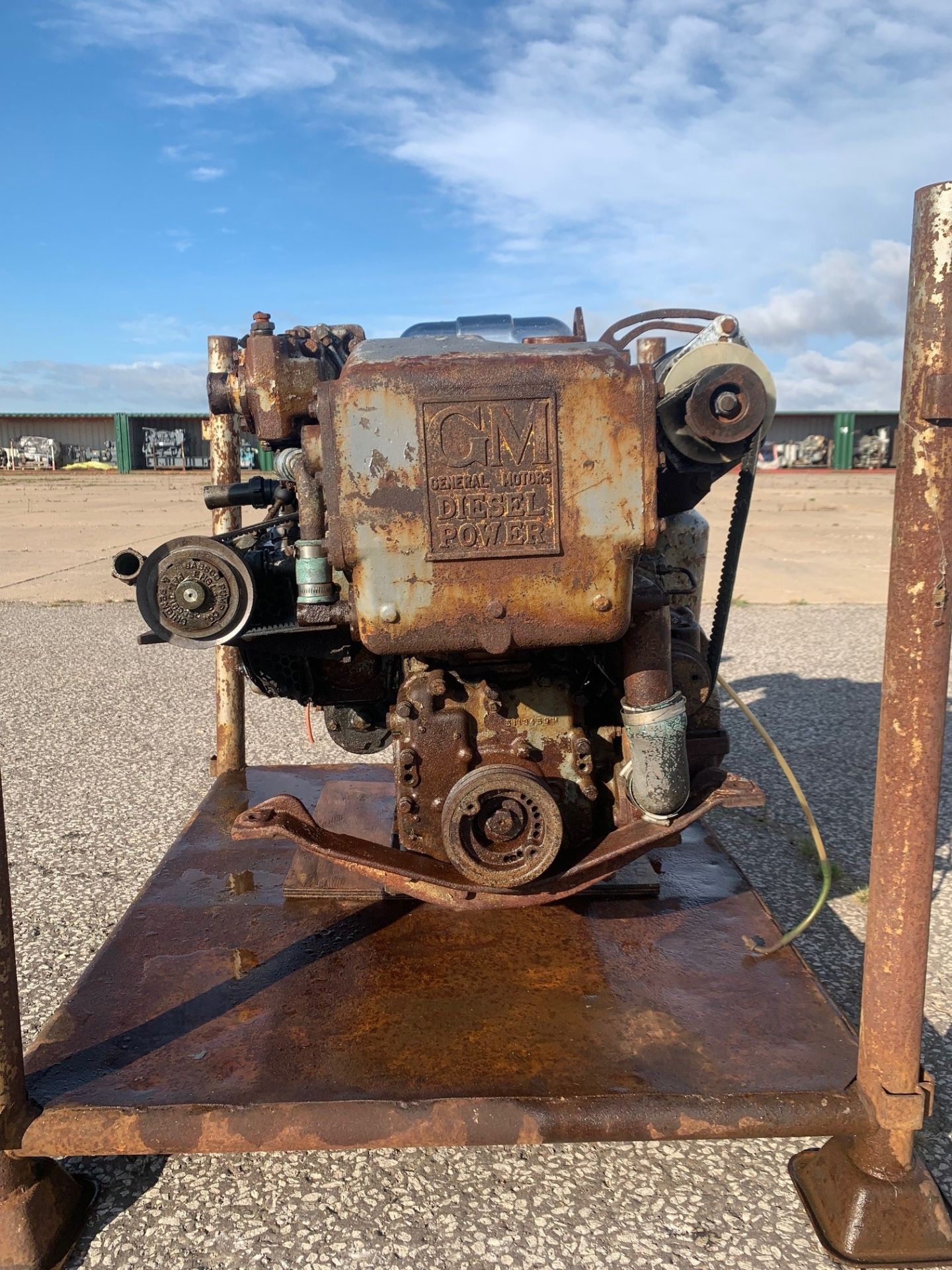 Marine Diesel Engine:Detroit 453 used - Image 5 of 7