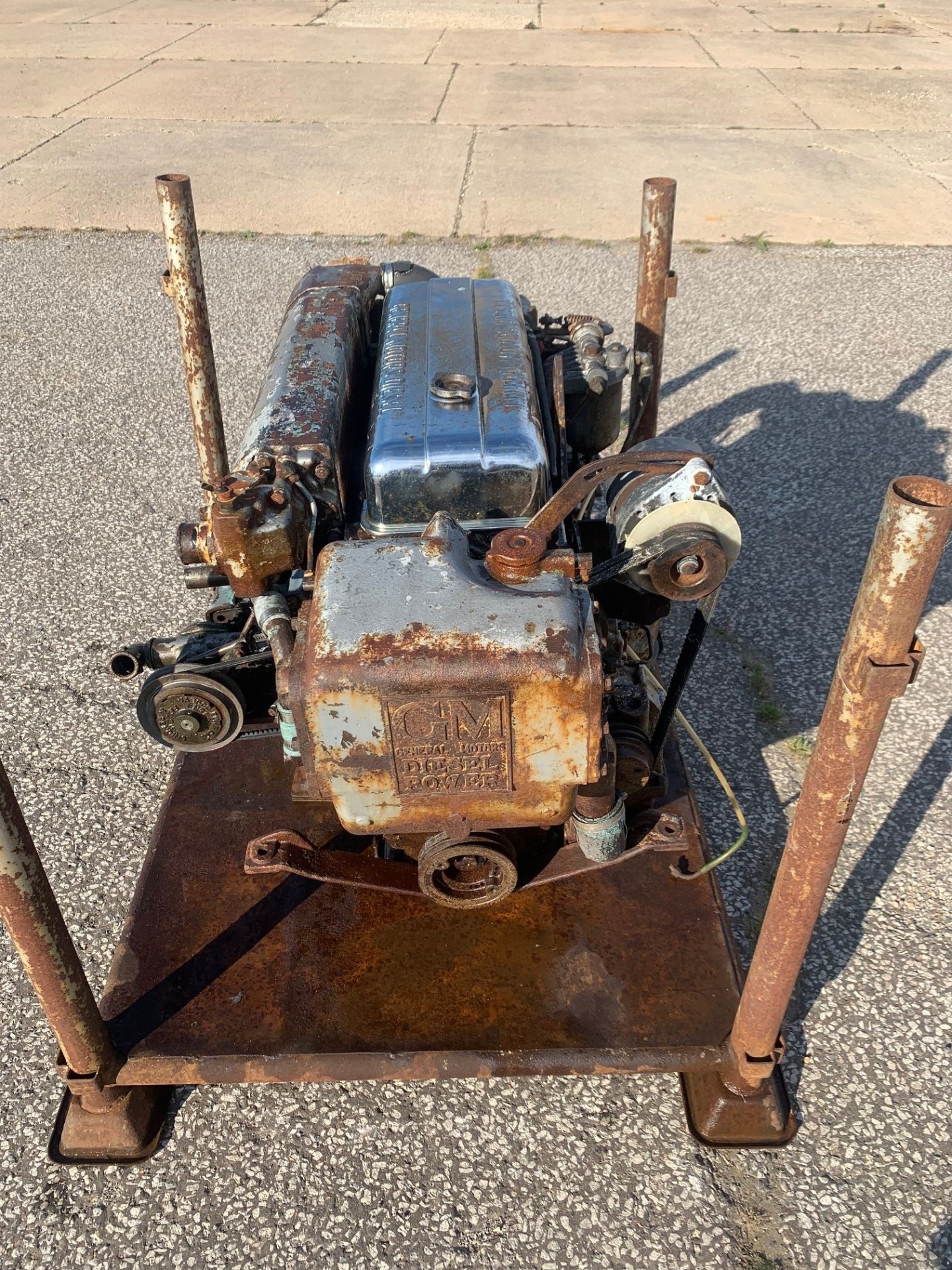 Marine Diesel Engine:Detroit 453 used - Image 4 of 7