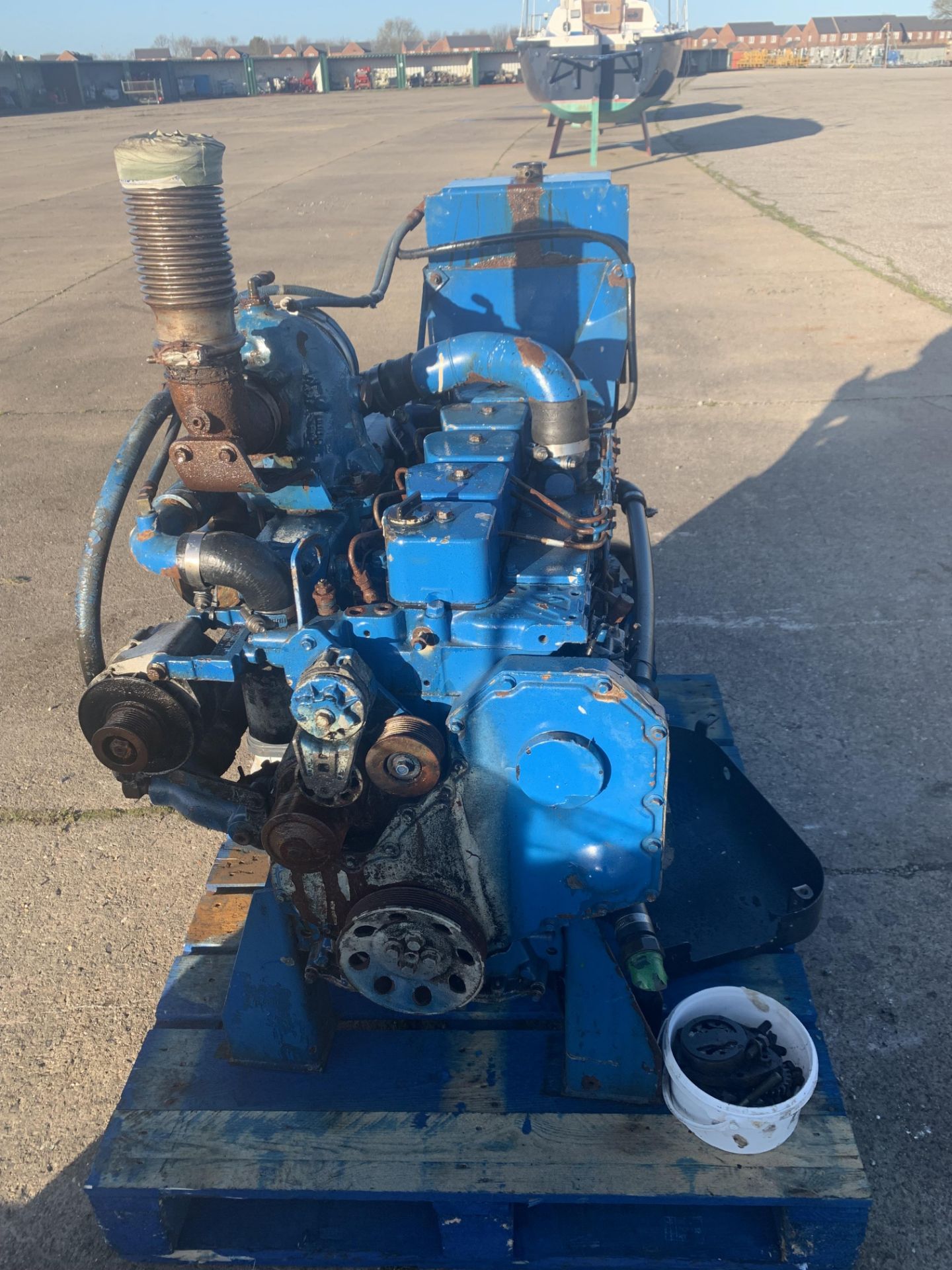 Marine Diesel Engine:Cummins 6BT seized - Image 4 of 5