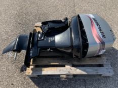 Outboard Motor: Mariner 90 hp Ex Mod Incomplete