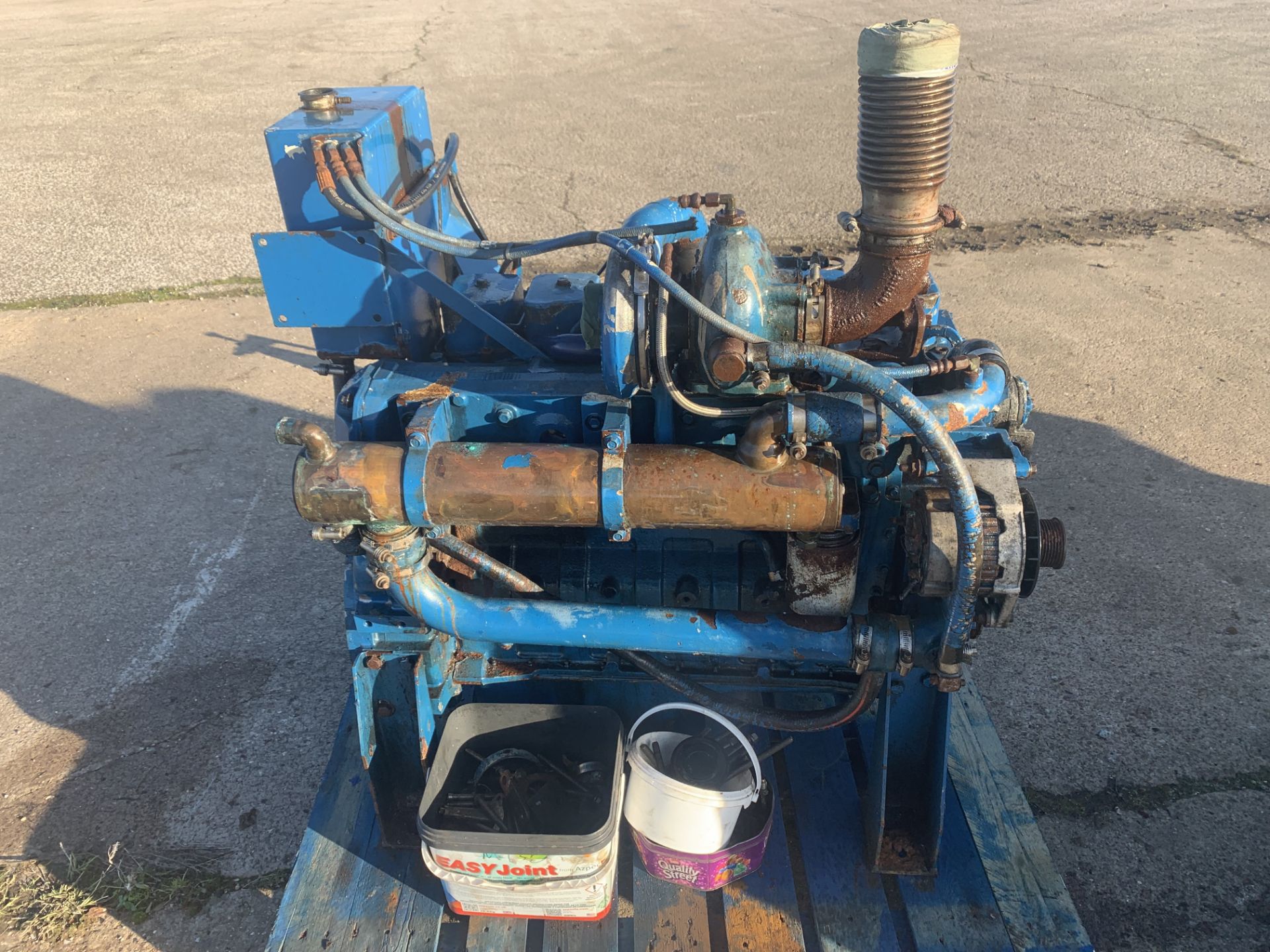 Marine Diesel Engine:Cummins 6BT seized - Image 3 of 5