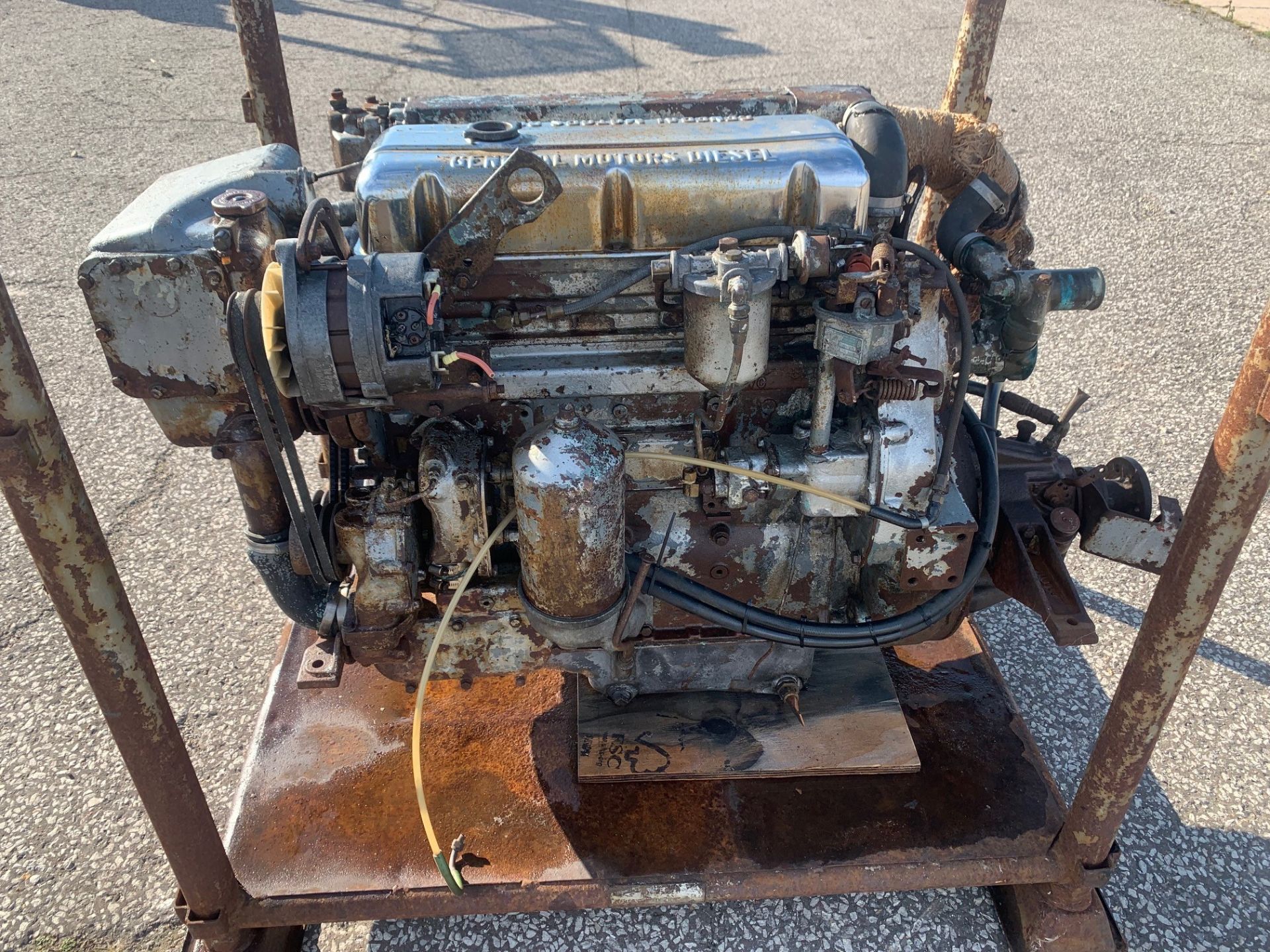 Marine Diesel Engine:Detroit 453 used - Image 3 of 7