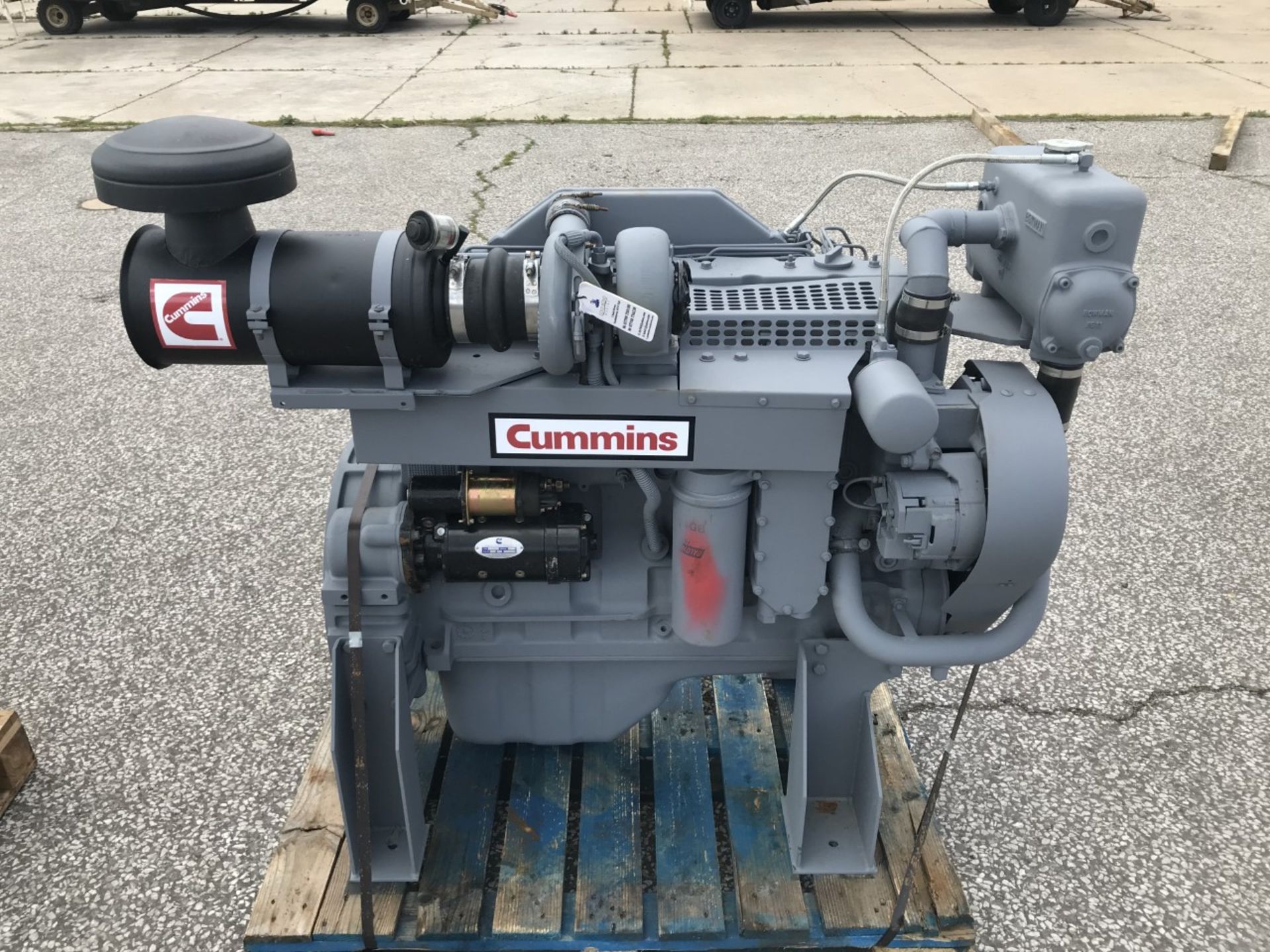 Marine Diesel Engine: Cummins 6CTA Used - Image 2 of 5