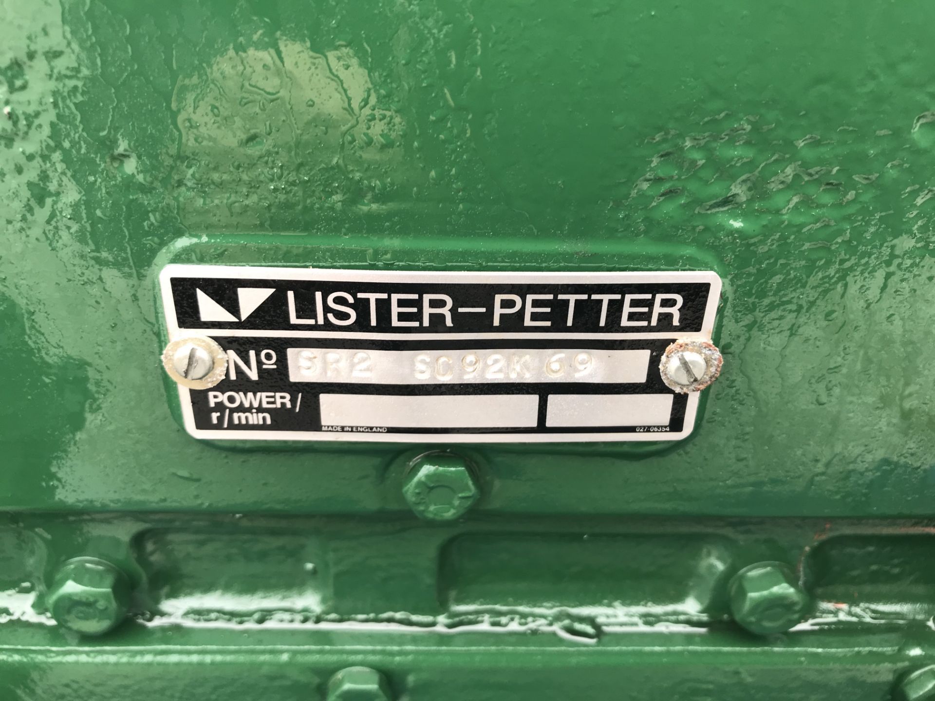 Marine Diesel Engine:Lister SR2 unused - Image 5 of 5