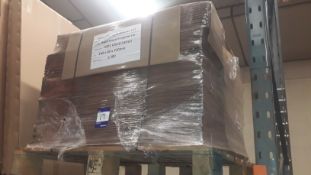Pallet containing approx. 1,300 Unbranded Flat-packed Cardboard Boxes 160 x 80 x 220 - Please note