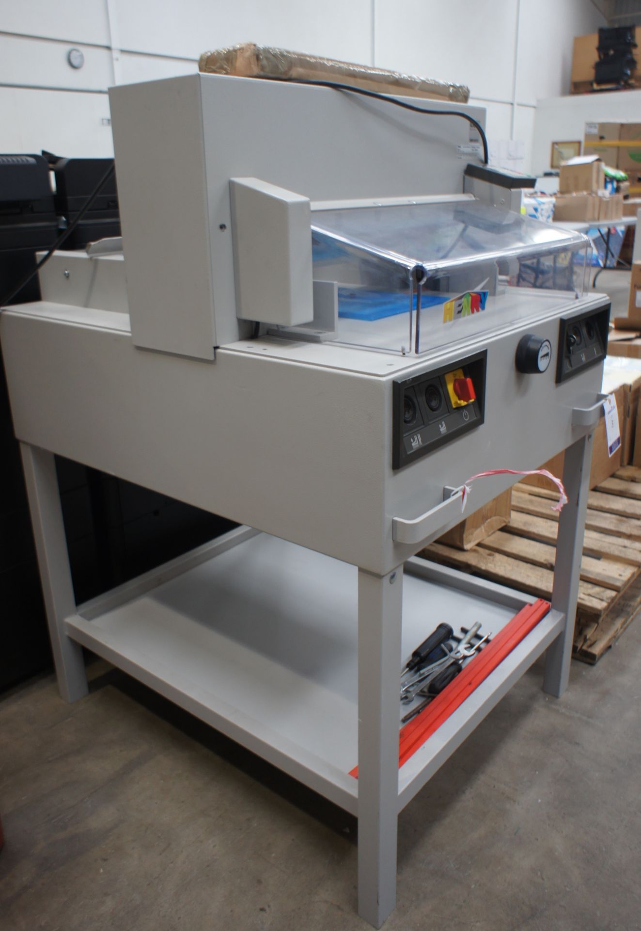 Ideal 4850-95EP Programmable Guillotine, Powered Back Gauge, Cutting Height 80mm, Cutting Length - Image 2 of 8