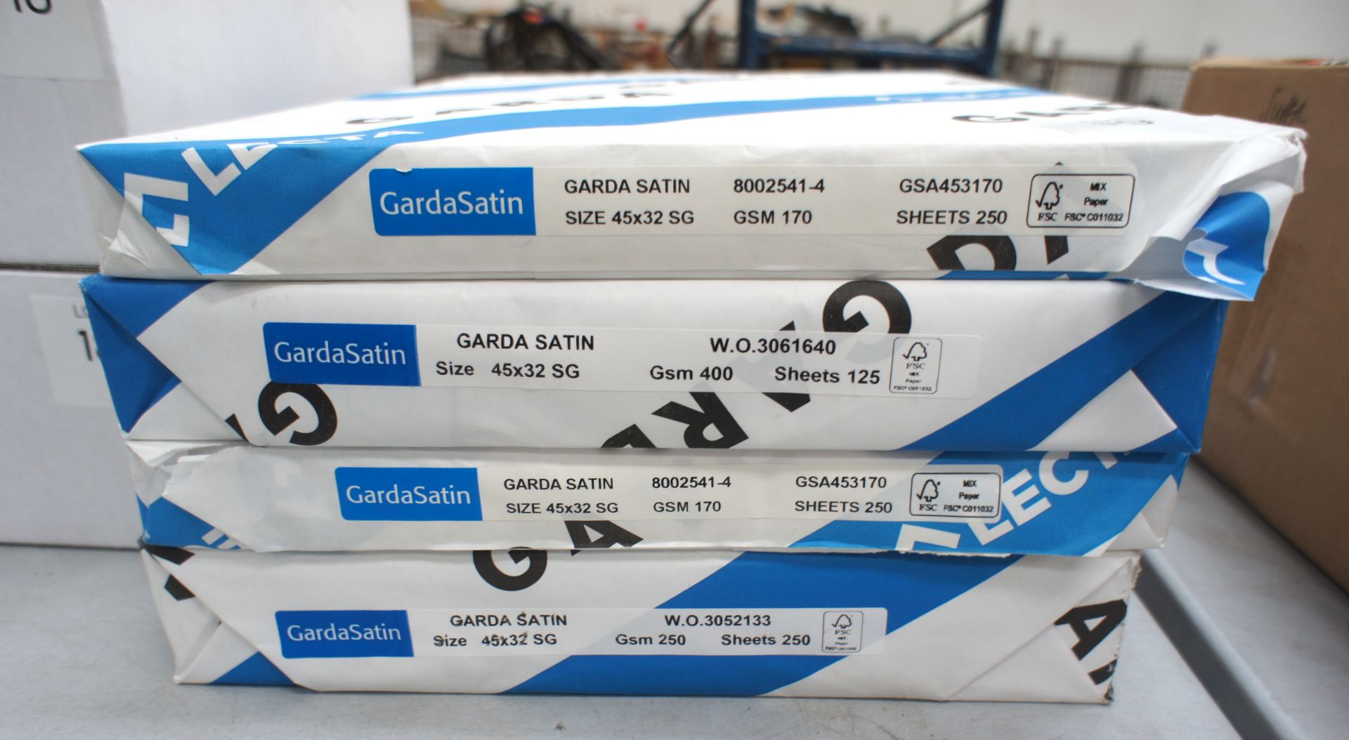 4 x Various Packs of Garda Satin 45x32 SG Paper - Image 2 of 3