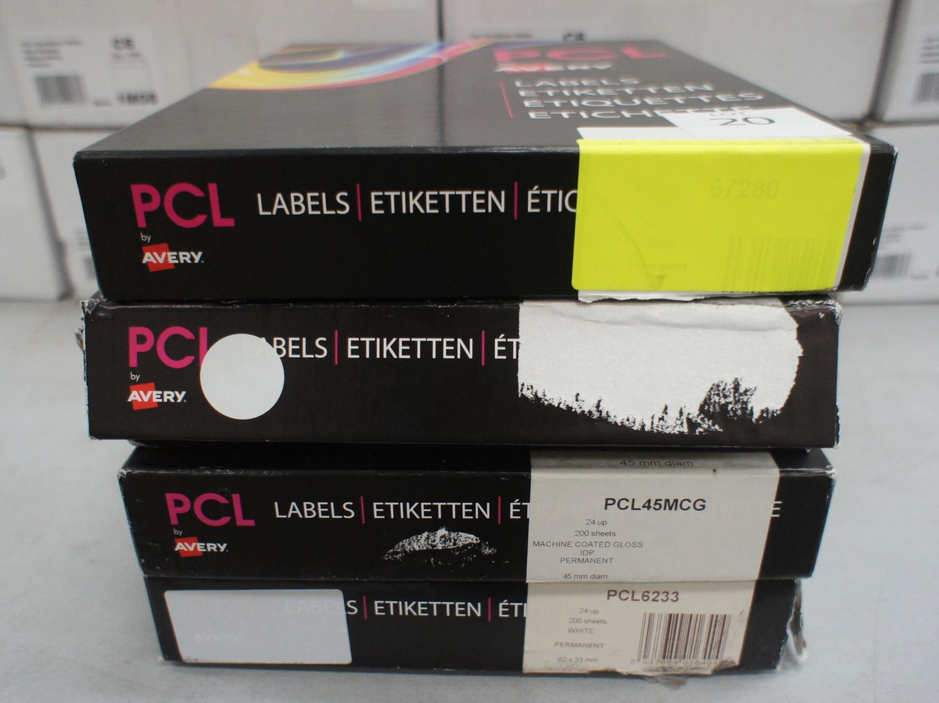 Quantity of Various PCL Labels to 4 x Boxes - Image 3 of 3