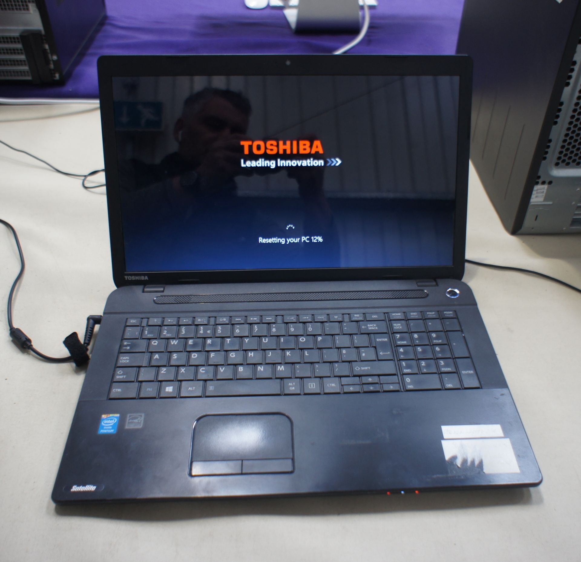 Toshiba Satellite C70 Laptop Computer - Image 2 of 3