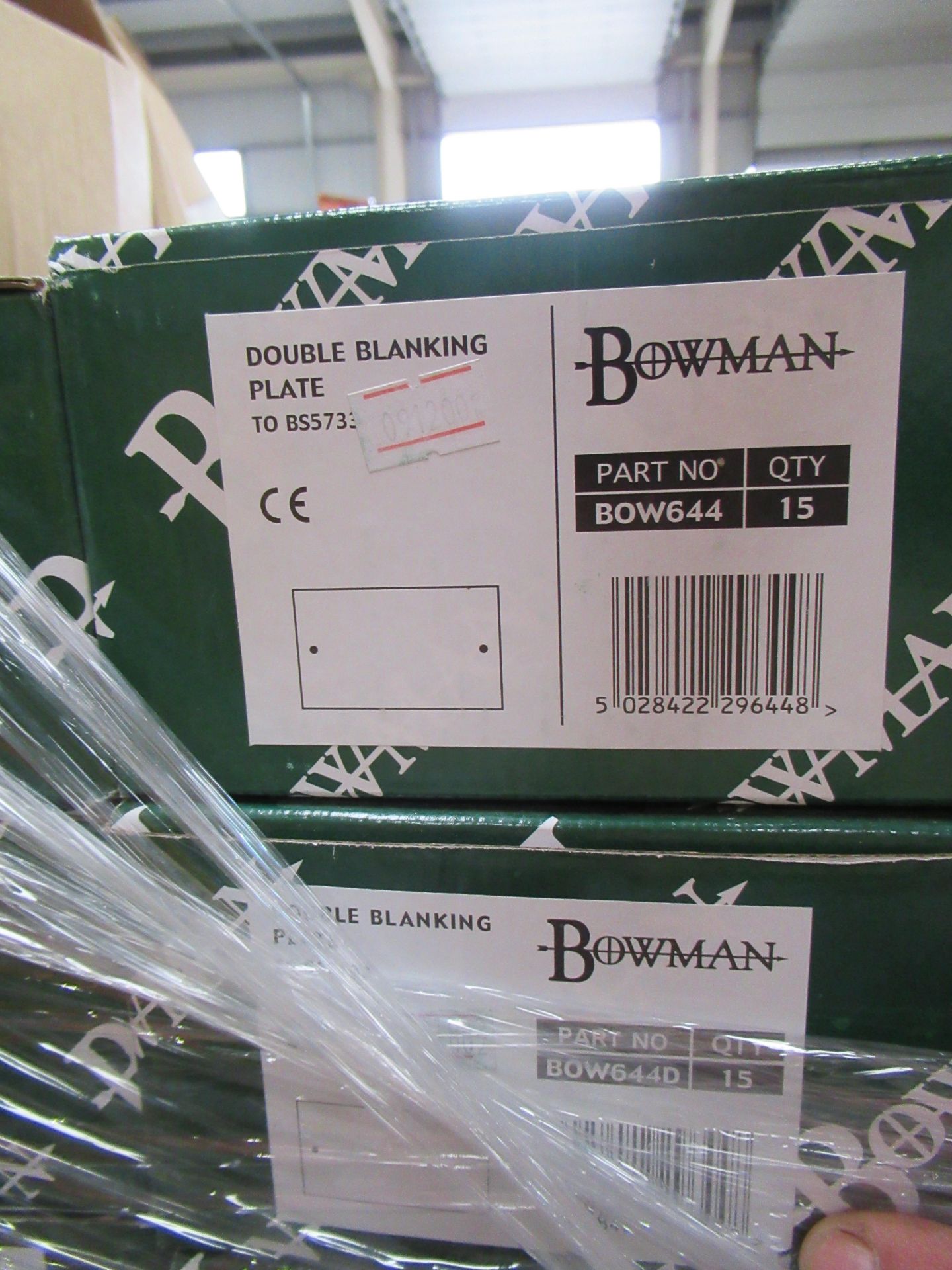 A Pallet of Bowman, Double Socket Switches and Telephone socket switches and blanking plates etc Pl - Image 5 of 7
