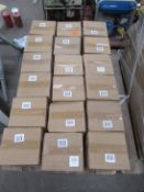 54 x Boxes of L20mm PZ2 Pozi Screws. Please note there is a £10 Plus VAT Lift Out Fee on this lot