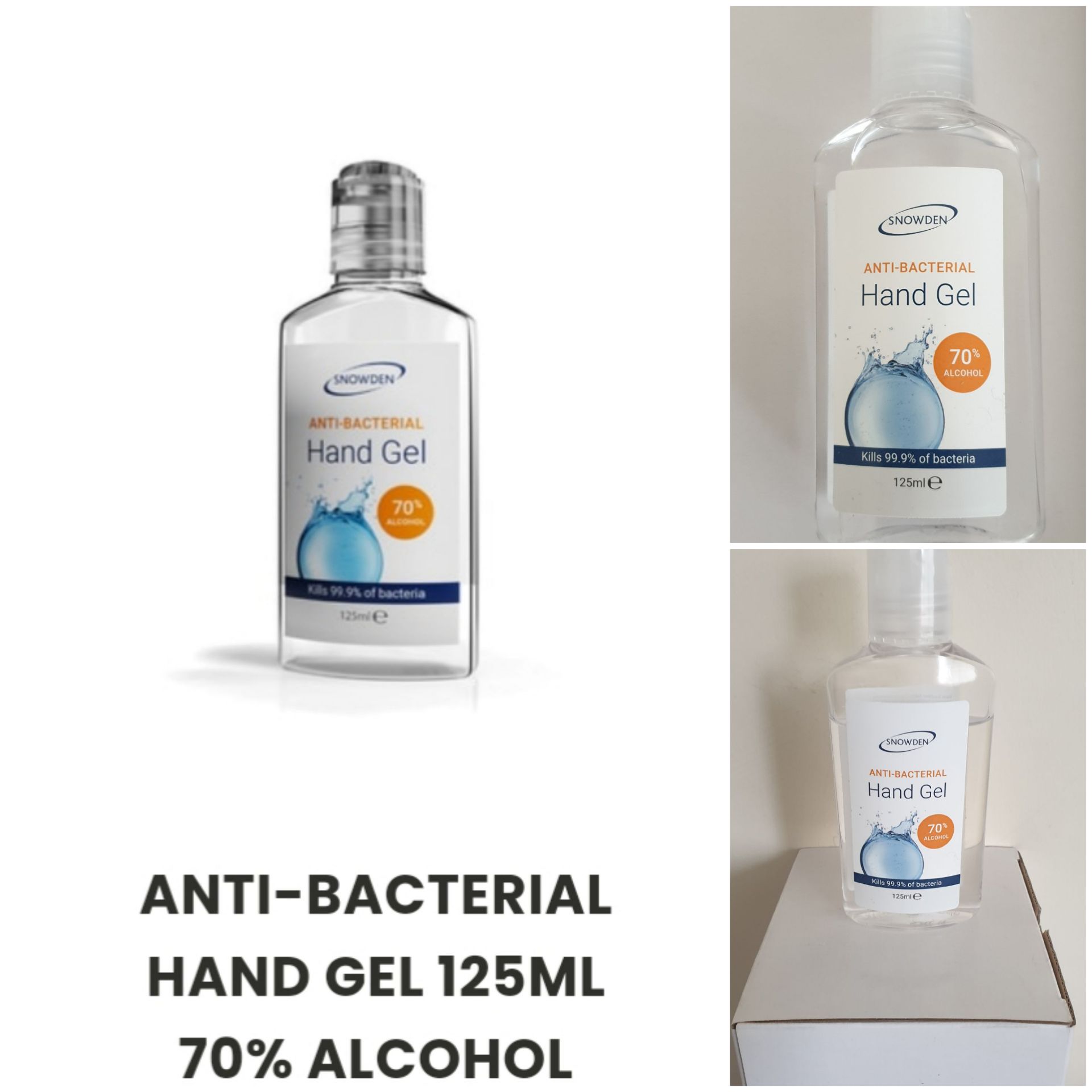 3850 Bottles of Snowden Antibacterial Hand Gel - Image 3 of 3