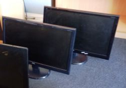 2x Various monitors