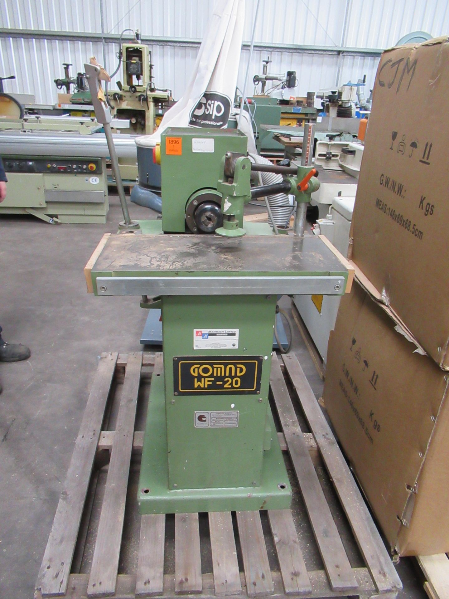 Gomad WF-20 Horizontal Boring Machine. - Image 2 of 8