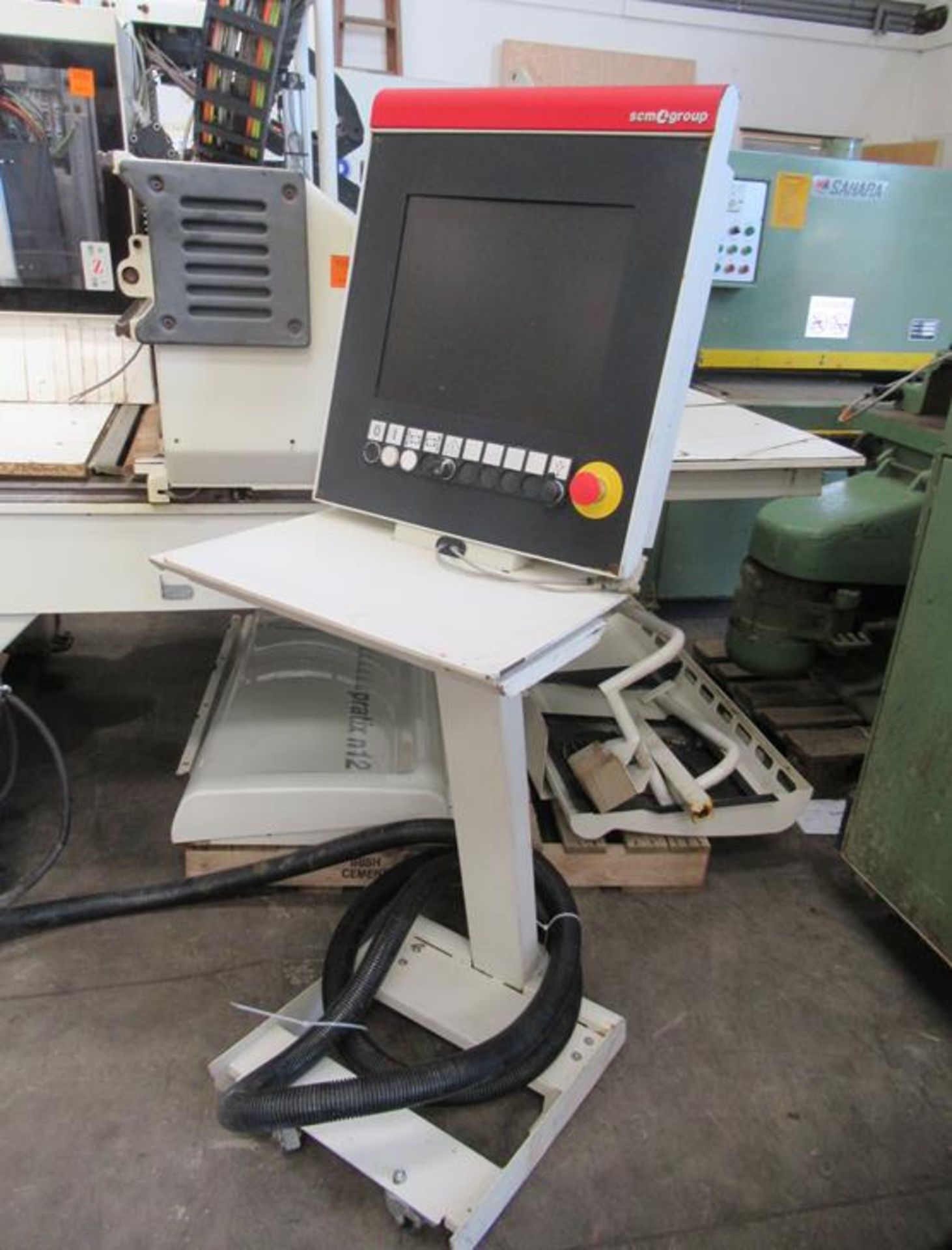 SCM PRATIX N12 NESTING CNC ROUTER & DRILL YOM 2011, S/N AA1/016629. This lot is Buyer to Remov - Image 6 of 32