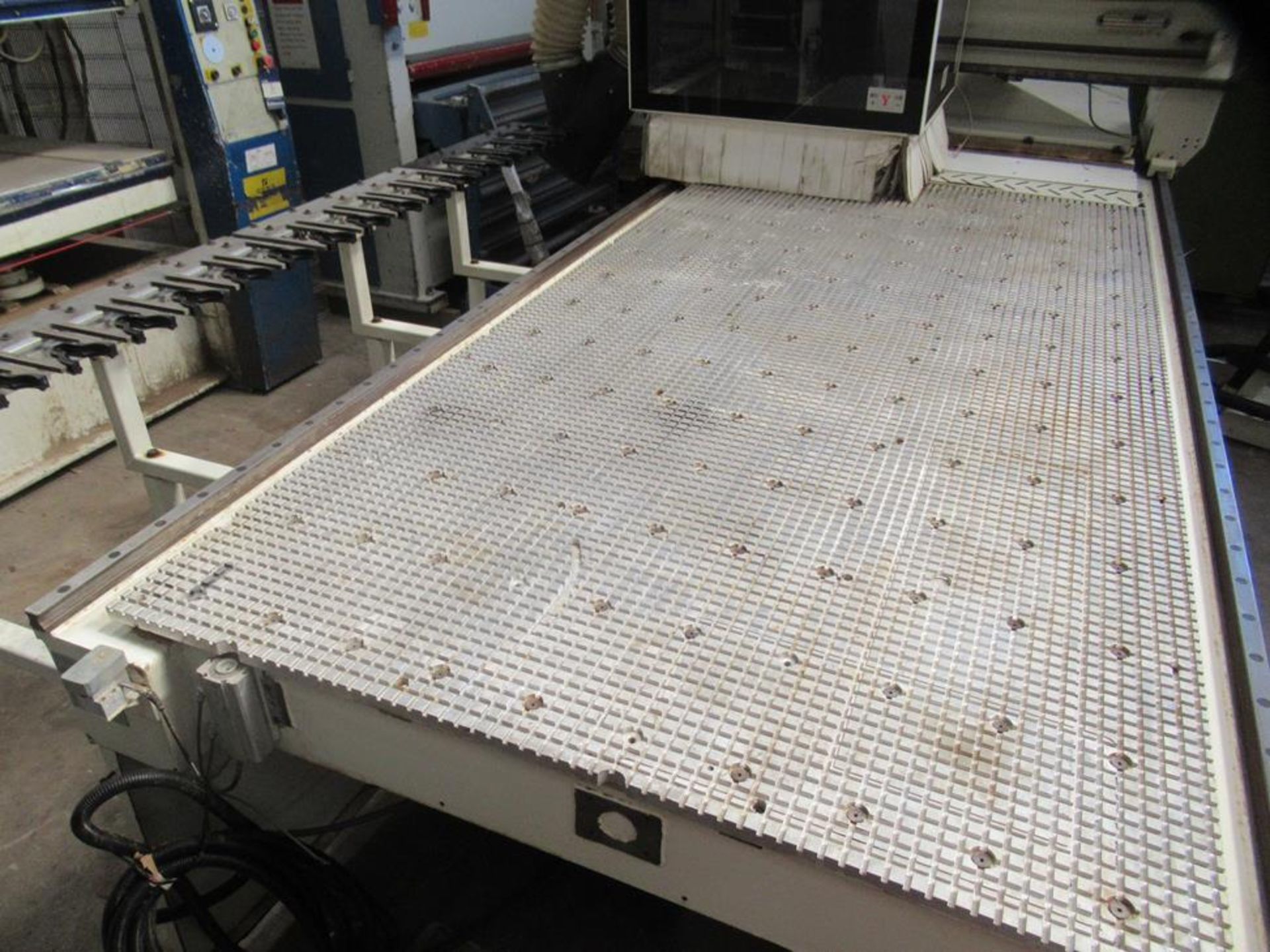 SCM PRATIX N12 NESTING CNC ROUTER & DRILL YOM 2011, S/N AA1/016629. This lot is Buyer to Remov - Image 11 of 32