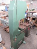 Dominion Vetrical 14" Bandsaw No204, 3PH. Please note there is a £5 plus VAT Lift Out Fee on this lo
