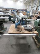 Omga Radial 700/7 Saw, YOM 2001, 400V. 5.1KW, 50HZ. Please note there is a £5 plus VAT Lift Out Fee