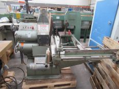 Wilson TCB 336E Four head Tenoner/Scribing Machine 3PH. Please note there is a £15 plus VAT Lift Out