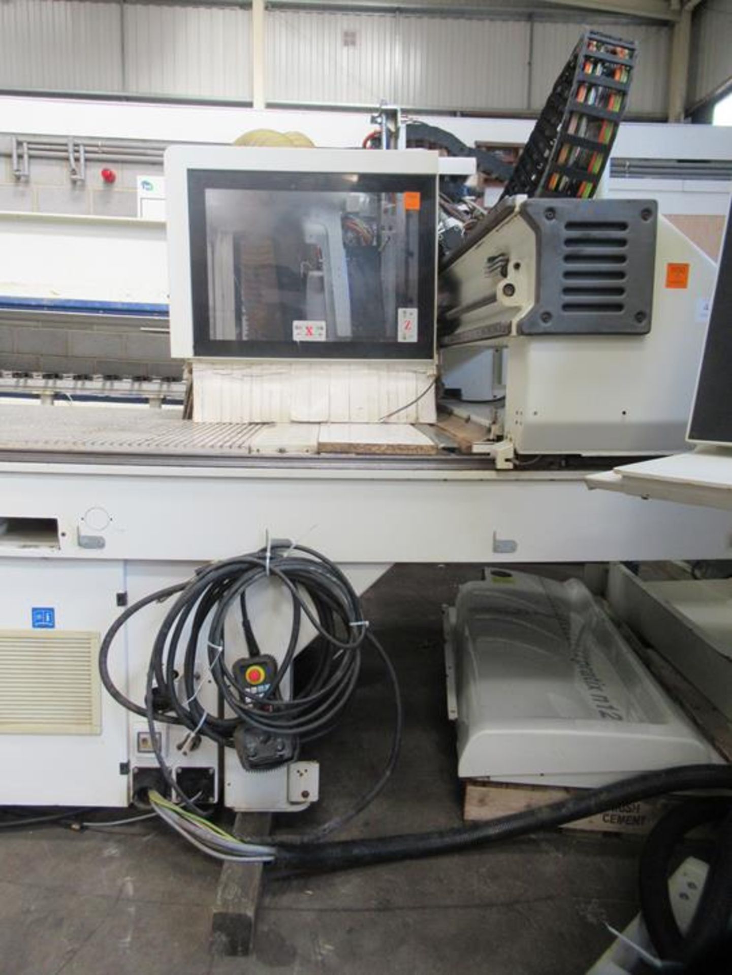 SCM PRATIX N12 NESTING CNC ROUTER & DRILL YOM 2011, S/N AA1/016629. This lot is Buyer to Remov - Image 5 of 32