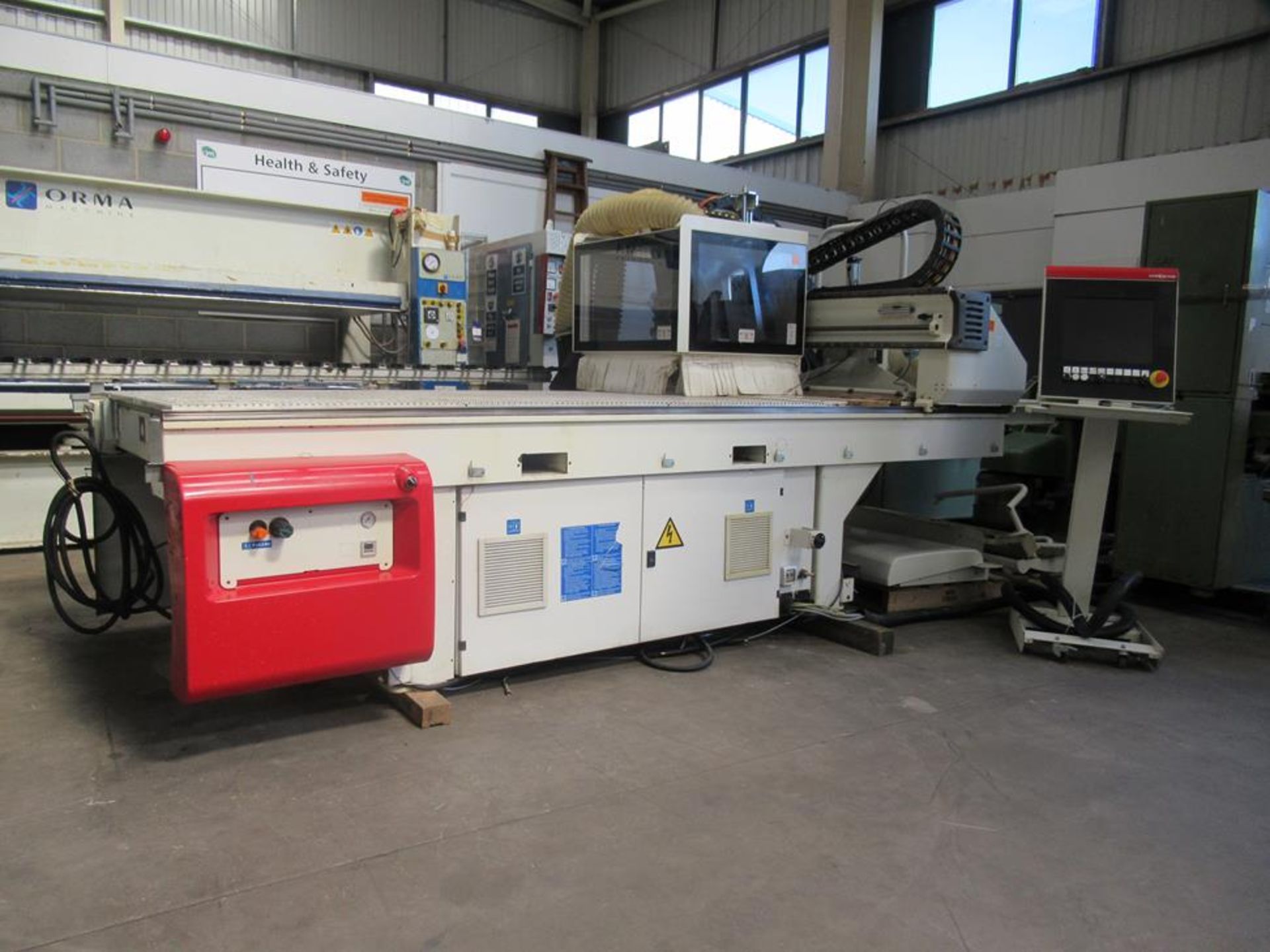 SCM PRATIX N12 NESTING CNC ROUTER & DRILL YOM 2011, S/N AA1/016629. This lot is Buyer to Remov - Image 22 of 32