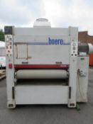 Boere TKS1100R belt sander (belt width 1100mm) s/n 89054085, 3ph