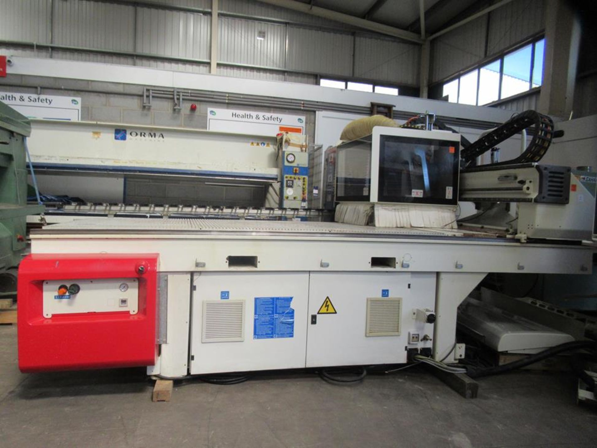 SCM PRATIX N12 NESTING CNC ROUTER & DRILL YOM 2011, S/N AA1/016629. This lot is Buyer to Remov - Image 3 of 32