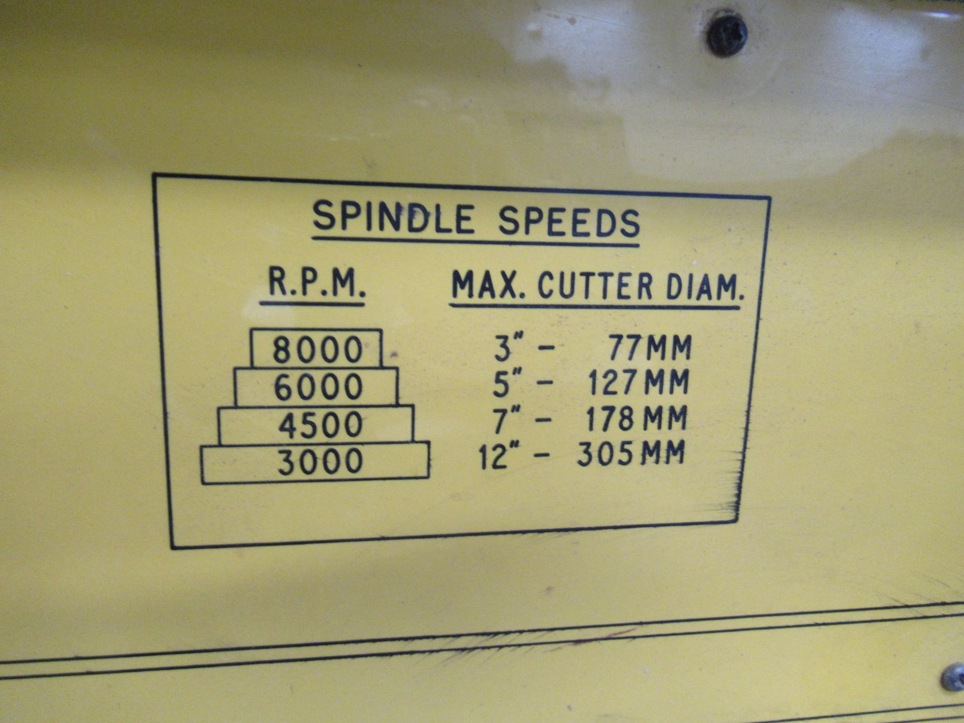 Wilson FX Spindle Moulder with unbranded powered roller feed. Please note there is a £15 plus VAT Li - Image 3 of 6