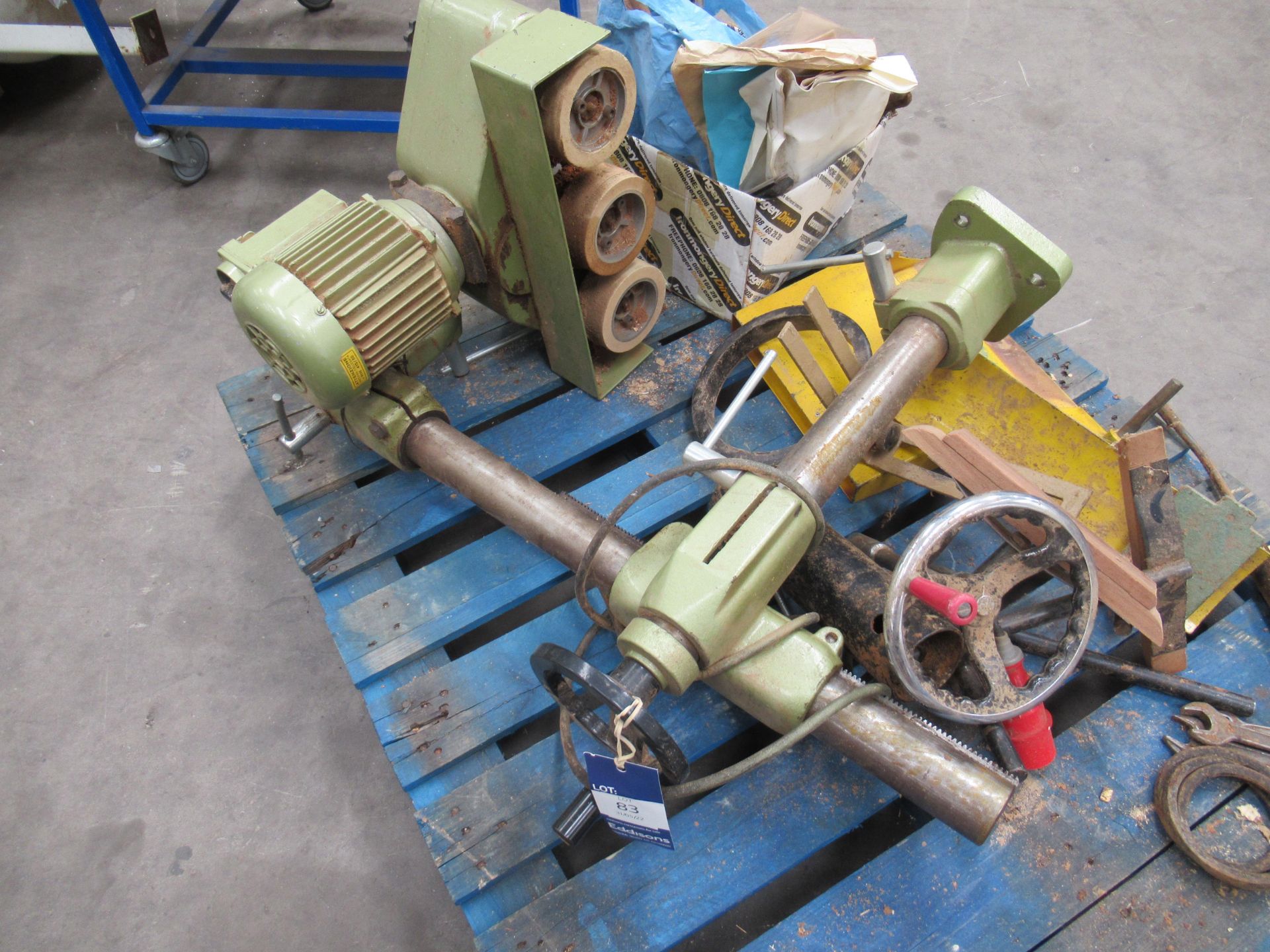 Contents of a Pallet Including Powered Roller Feed, Guards, Belts etc - Image 2 of 5