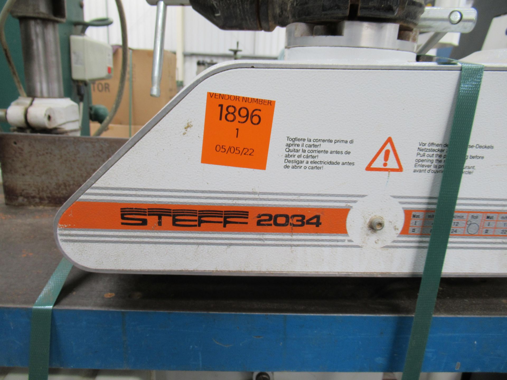 Sedgwick Spindle Moulder with Maggi Steff 2034 Powered Feed Roller. Please note there is a £15 plus - Image 4 of 6