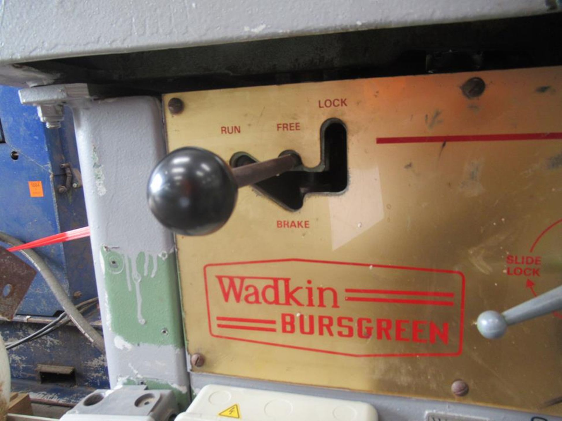 Wadkin Bursgreen Spindle Moulder Machine No BER3 69320, 3PH. Please note there is a £15 plus VAT Lif - Image 5 of 8