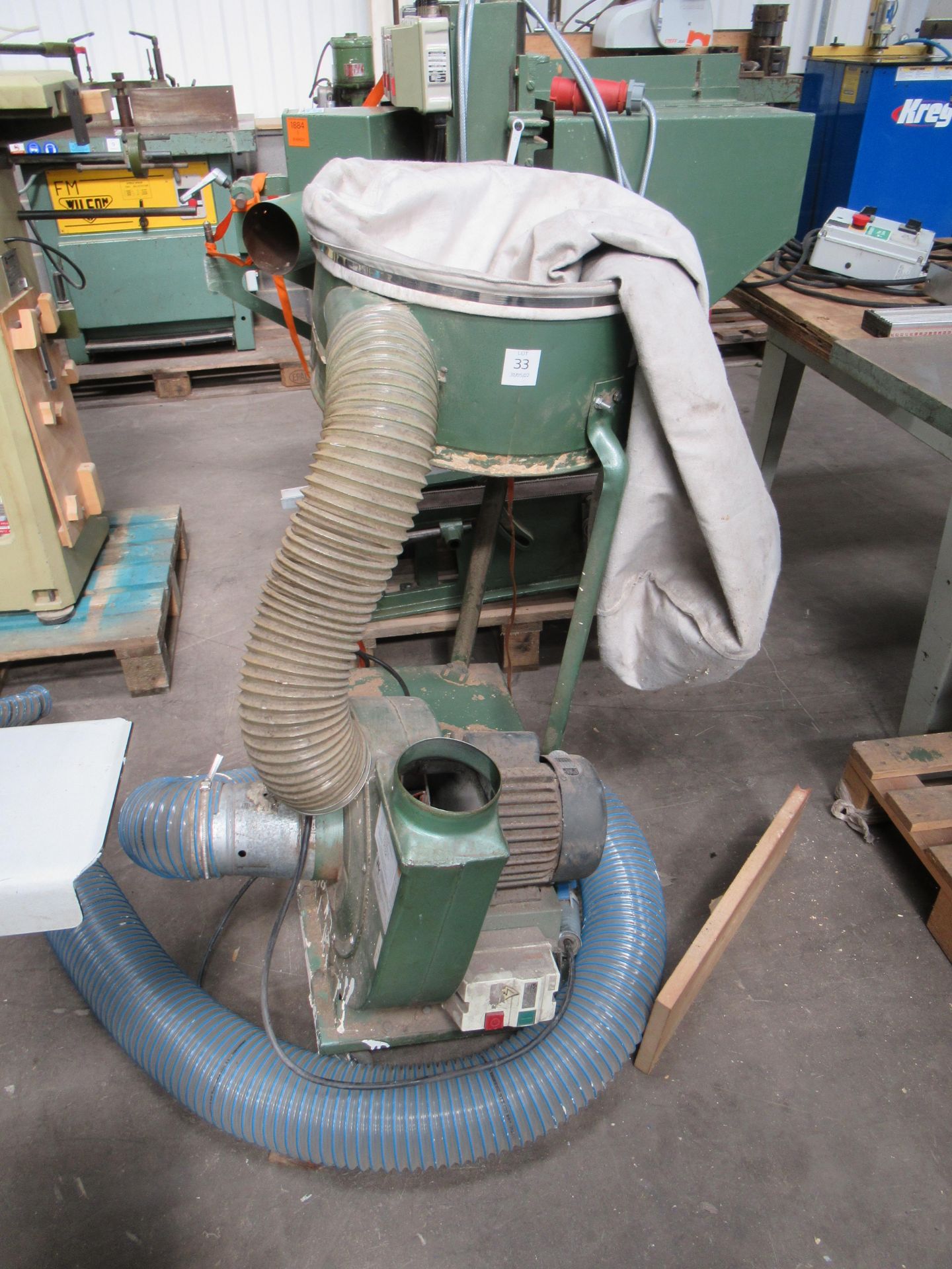 Single bag Dust Collector 240V