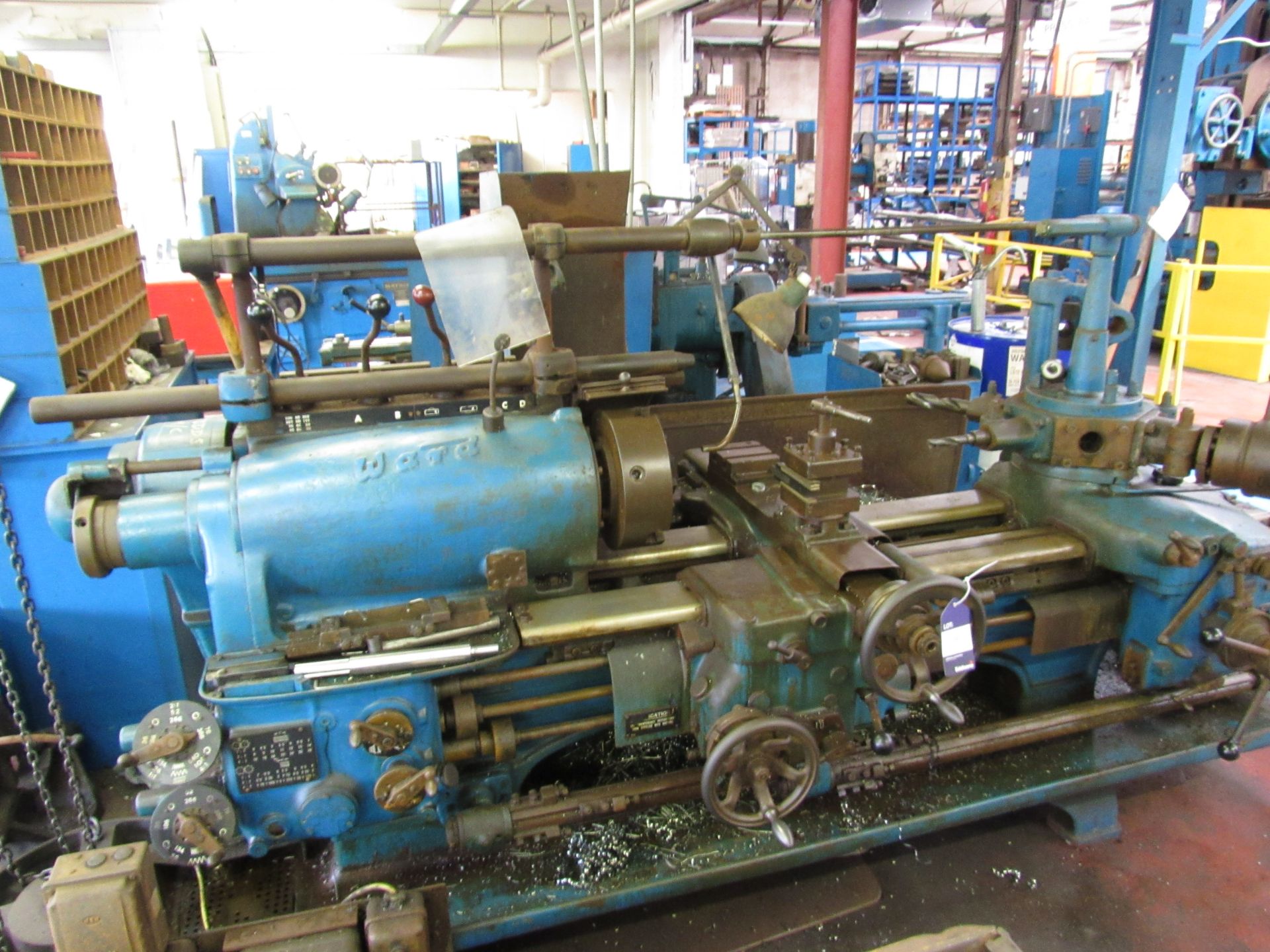 Ward capstan lathe 5ft bed