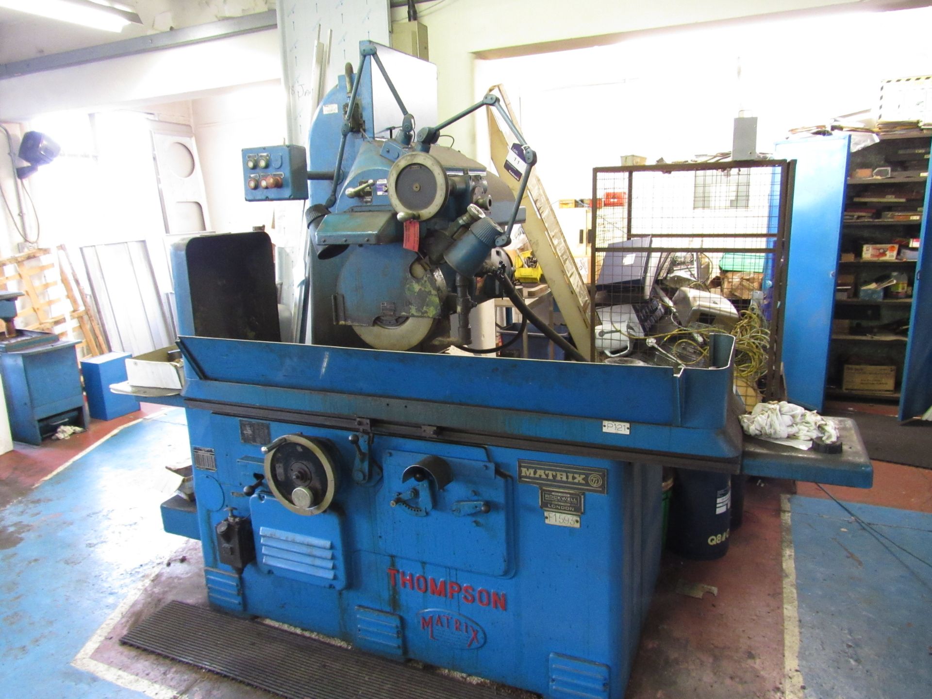 Thompson Matrix Horizontal surface grinder Serial Number 17746A / 35 MAC 4547, with Magnetic Chuck - Image 3 of 5