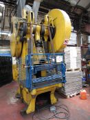 Bently ORB-120, 120Tonne open Fronted mechanical press