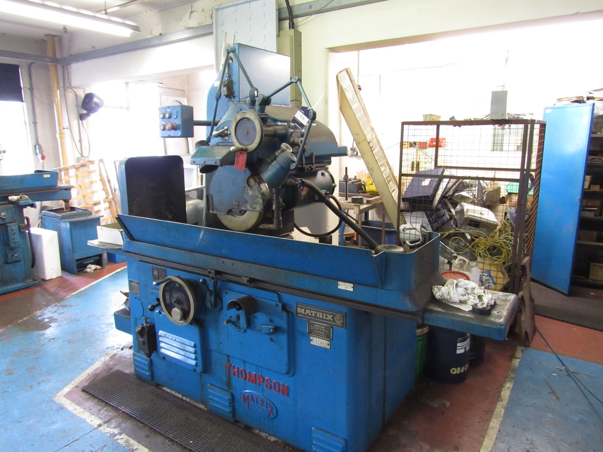 Thompson Matrix Horizontal surface grinder Serial Number 17746A / 35 MAC 4547, with Magnetic Chuck - Image 2 of 5