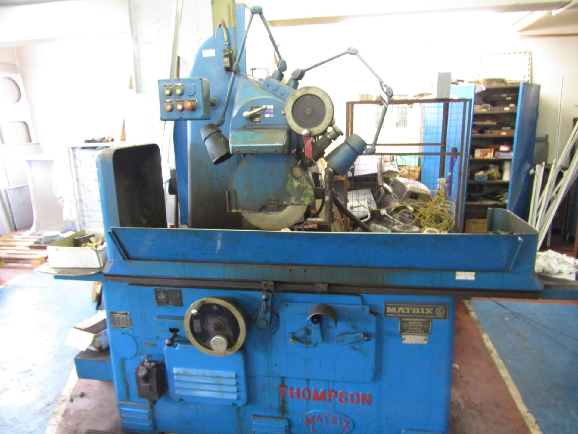 Thompson Matrix Horizontal surface grinder Serial Number 17746A / 35 MAC 4547, with Magnetic Chuck - Image 4 of 5